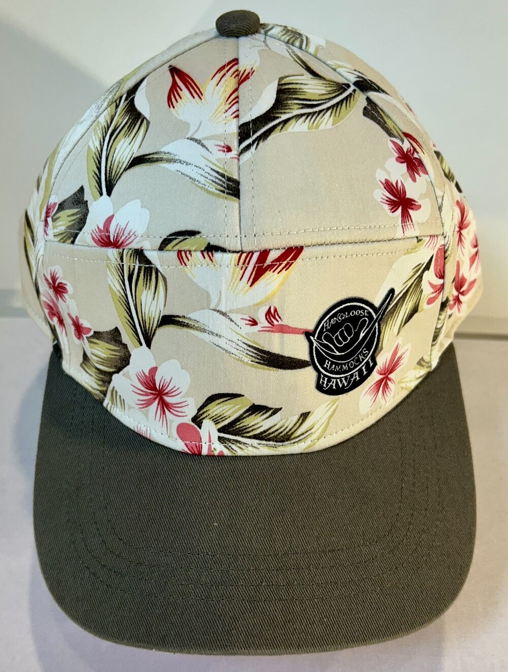 Hang Loose Hammocks Hawaii Floral Snapback Hat City Hunter Tropical 5 Panel OS